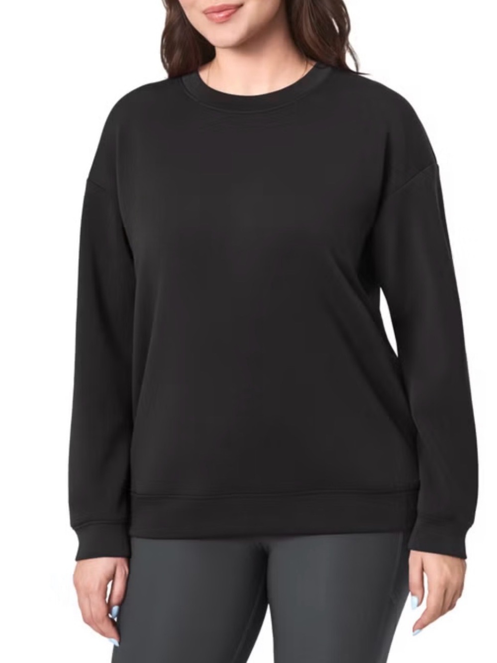 Mondetta Women's Cozy Active Crewneck